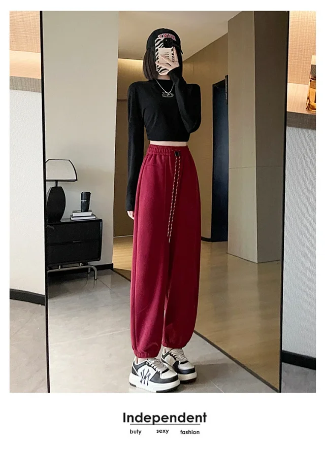 Women's Autumn/Winter Harem Pants Detail