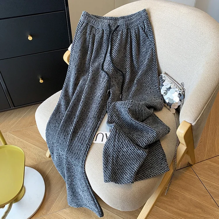 2025 Fall Women's Zebra Wide-leg Pants