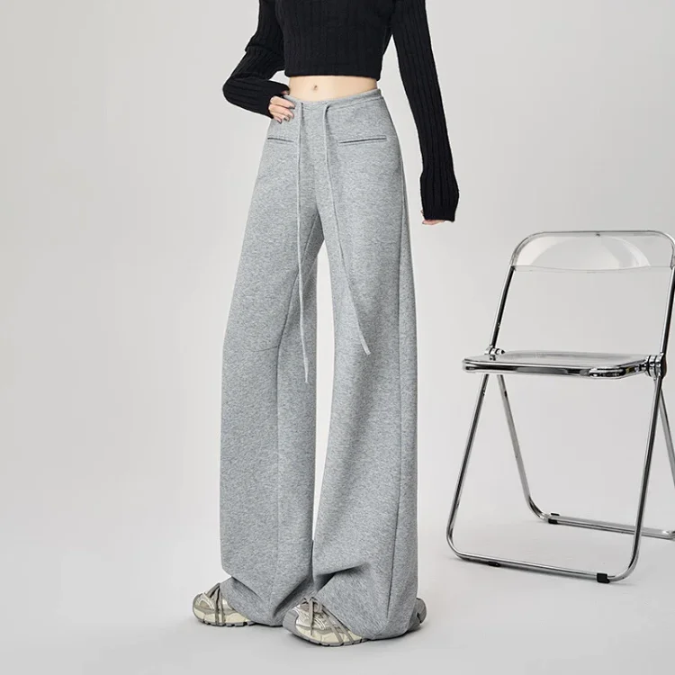 2025 Fall New American Hot Girl Wide-Leg Pants