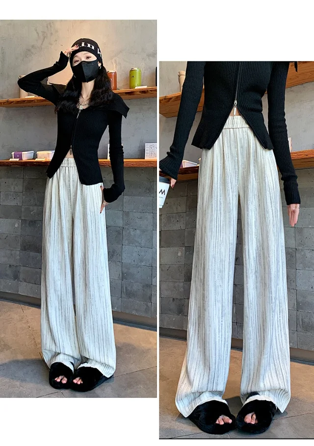 Autumn Winter Women's Loose Pants Detail