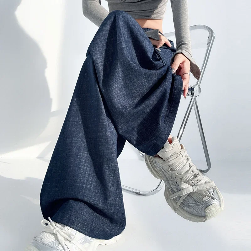 Women's Wide-Leg Denim Pants