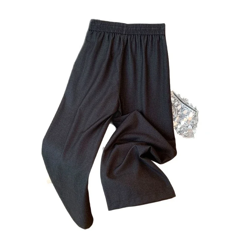 2025 Autumn Thickened Tencel Denim Yamamoto Wide - leg Pants