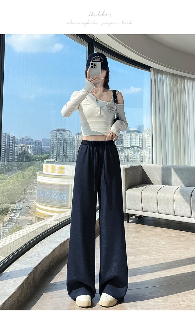 2025 Retro Tencel Jeans for Women Detail