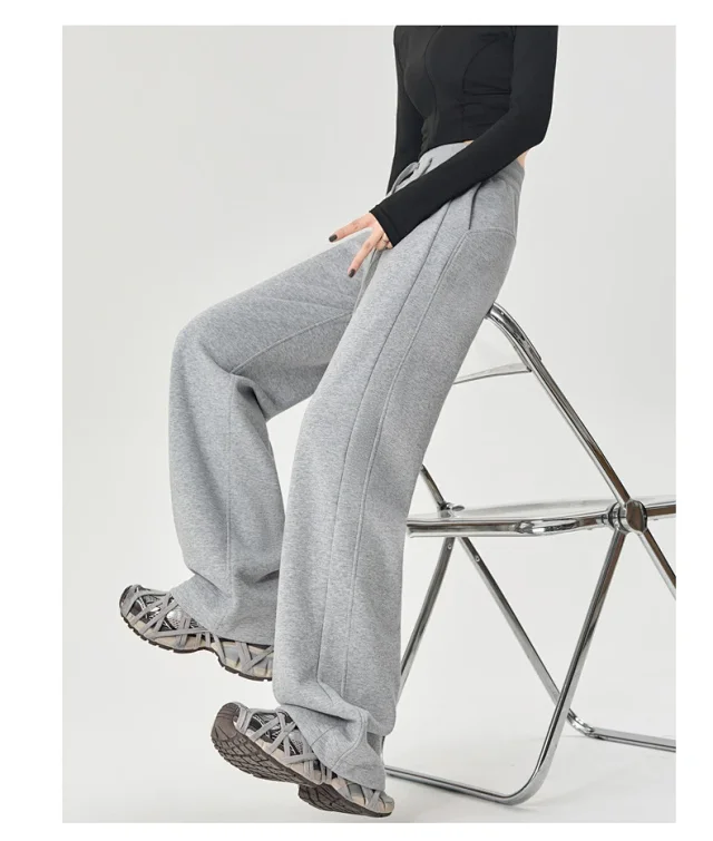 Women's Cotton Wide - leg Pants Detail