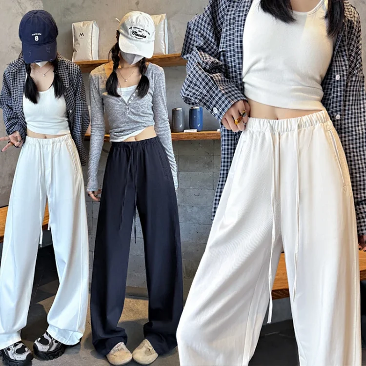 Women's High-Waist Slim Straight Leg Utility Pants