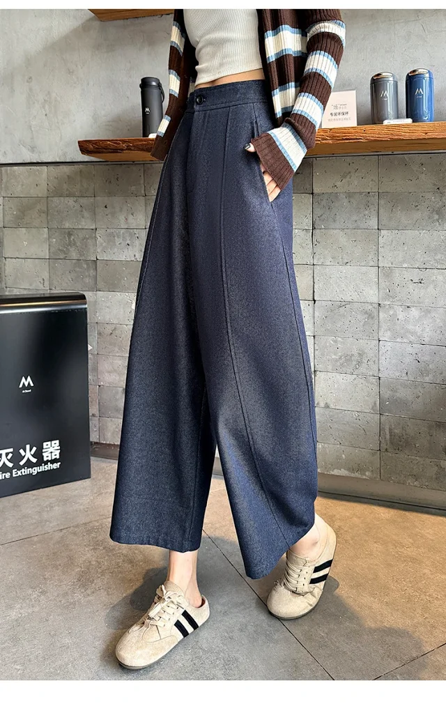 2025 FW Faux Denim Noodle Pants Detail