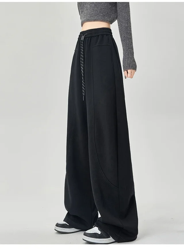 American Sports Multi - Color Banana Wide - Leg Pants Detail