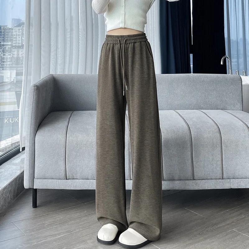 2025 Women's Cashmere Wide-Leg Pants