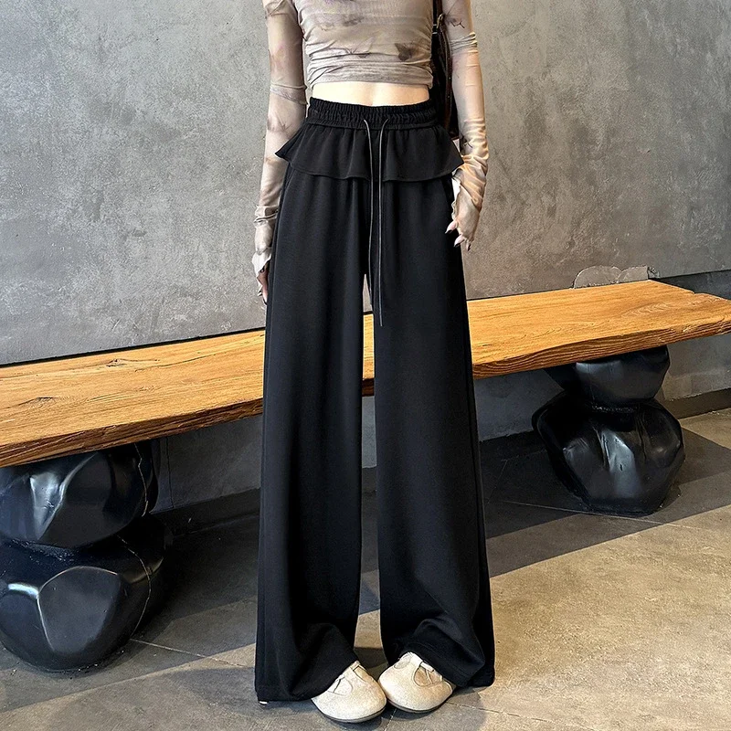 2025 Fall Women's Relaxed Fit Ballet-style Sweatpants