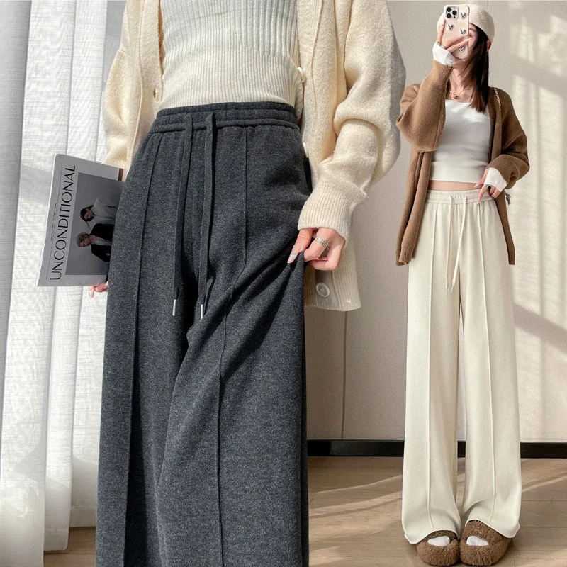 Women's Knitted Cashmere Pants 2025 AW