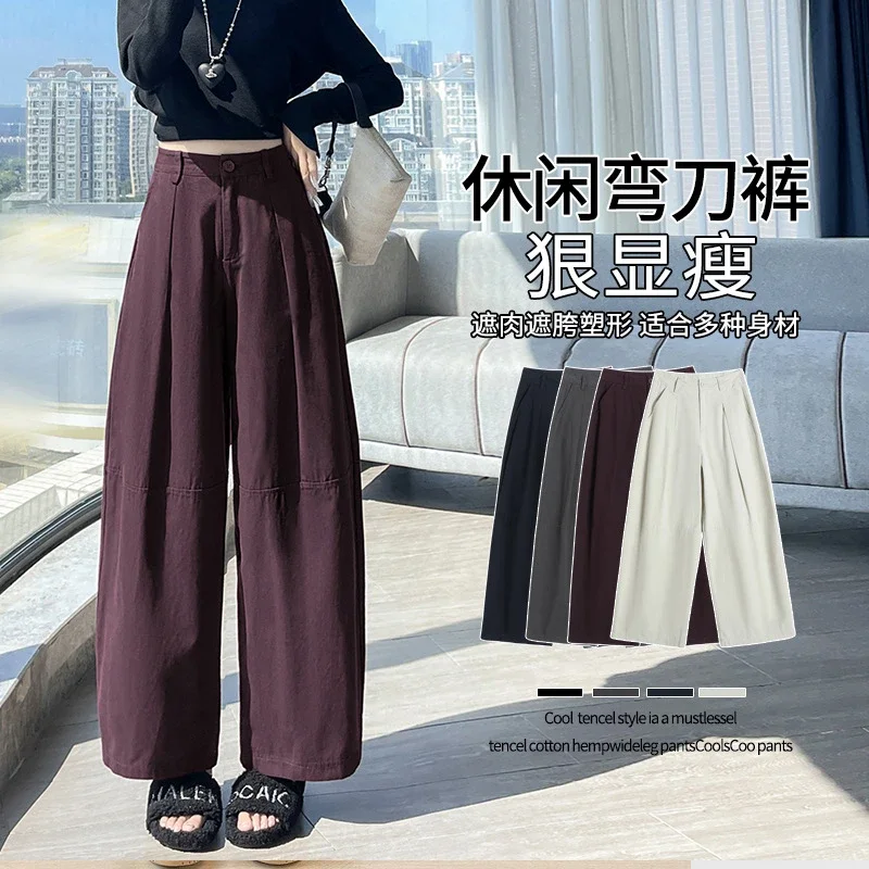 2025 Early Fall Korean Wide - leg Pants