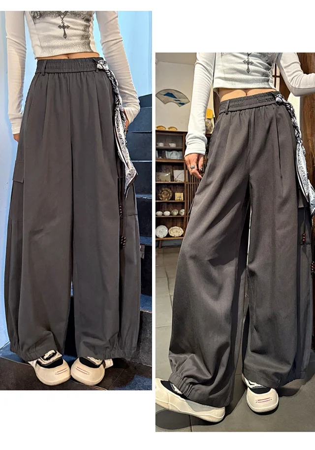 2025 Fall New 2 - Way Women's Cargo Pants Detail