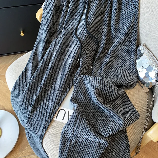 2025 Fall Women's Zebra Wide-leg Pants Detail