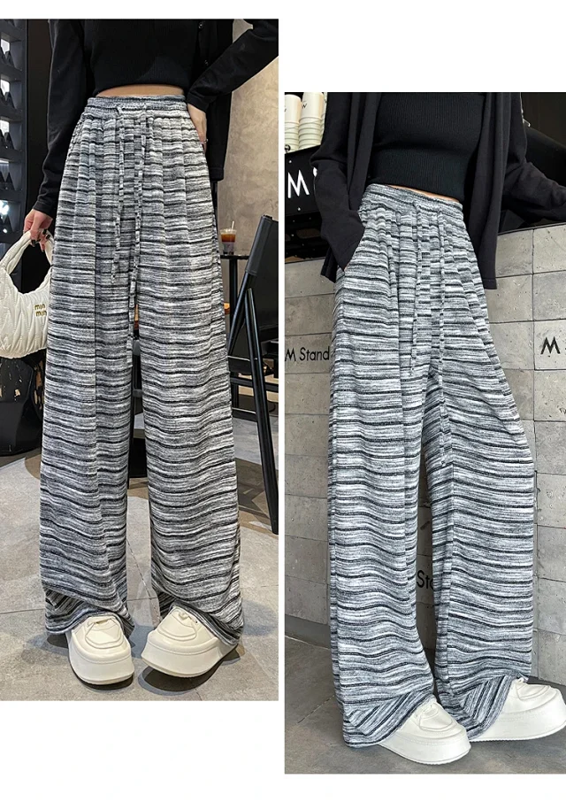 Women's Tie - Dye Wide - Leg Pants Detail