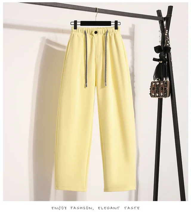 European-style Scimitar Pants Spring 2025 New Detail