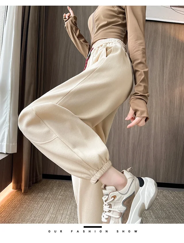 Women's Autumn/Winter Harem Pants Detail