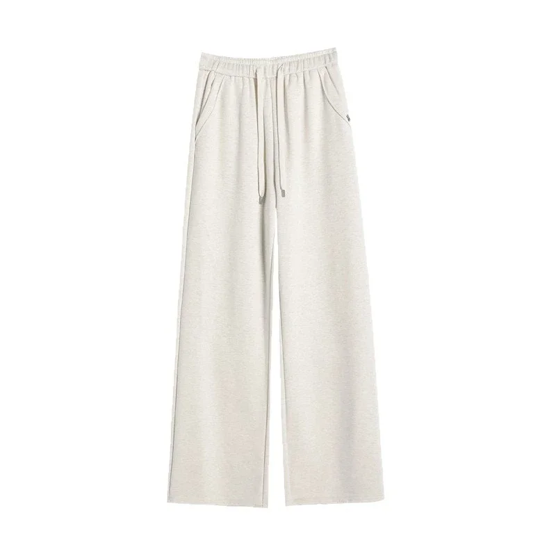 Fluffy Cloudy Lazy Soft Cashmere Wide-Leg Pants for Women