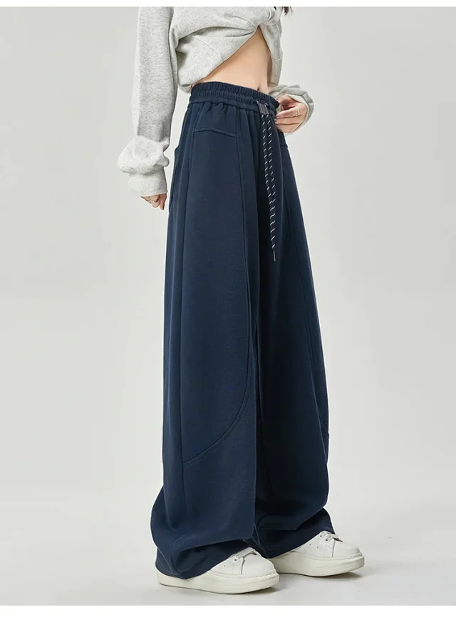 American Sports Multi - Color Banana Wide - Leg Pants Detail