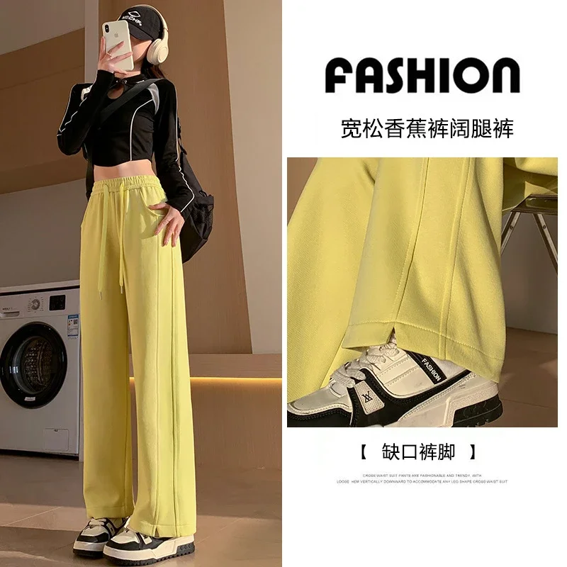 Banana Wide - leg Trousers for Women