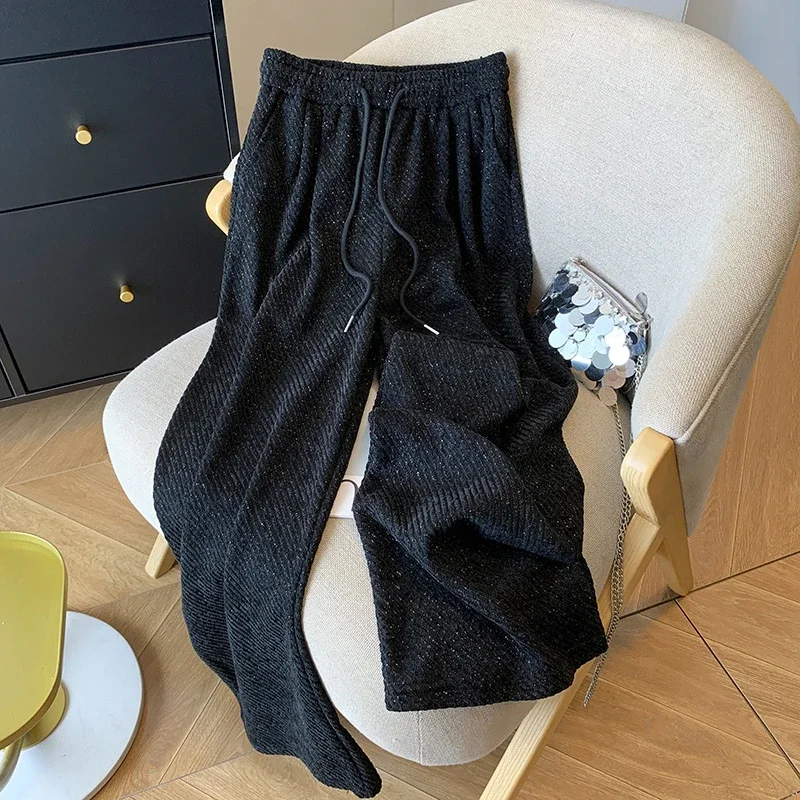 2025 Fall Women's Zebra Wide-leg Pants