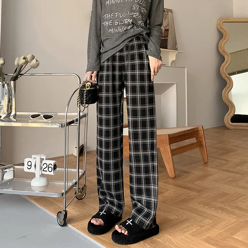 American Checkered Women's Trousers