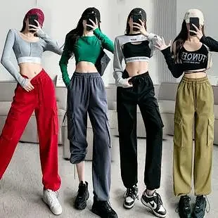 Banana Wide - leg Trousers for Women Detail
