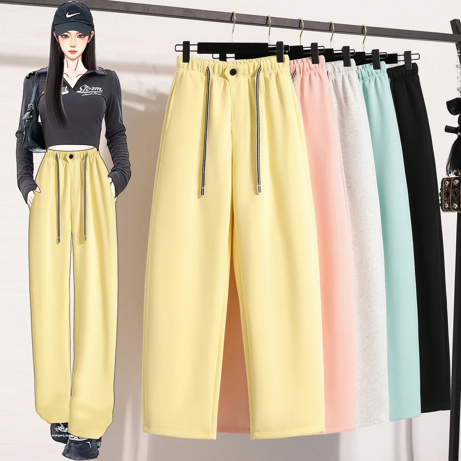 European-style Scimitar Pants Spring 2025 New