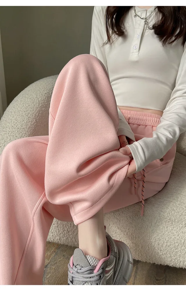 2025 Fall Wide-Leg Pants for Women Detail