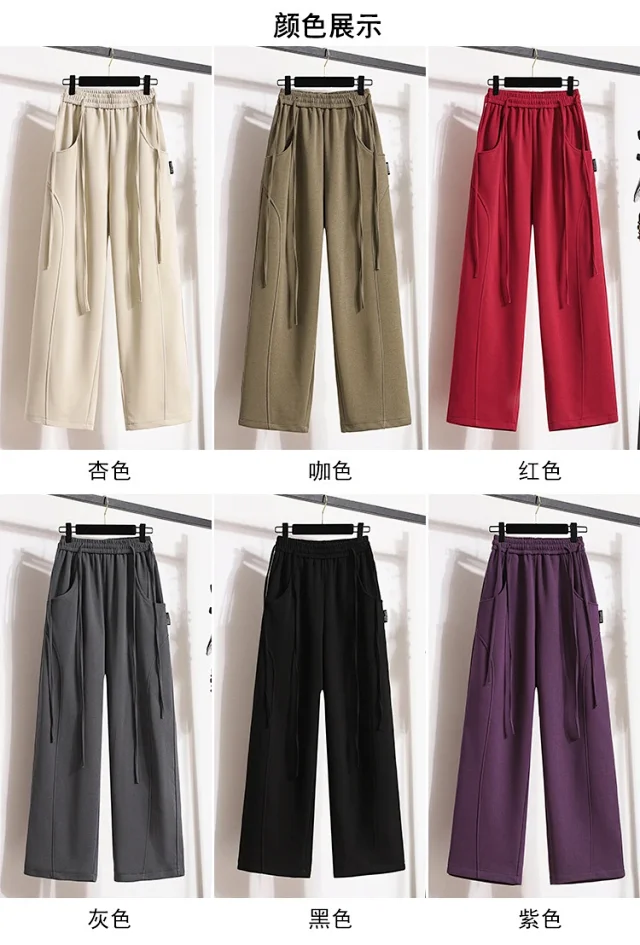 2025 Autumn New Banana Pants for Women Detail