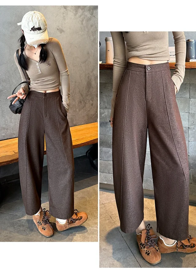 2025 FW Faux Denim Noodle Pants Detail