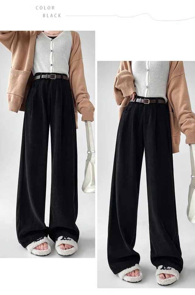 Maillard Wide - leg Pants for Women Detail
