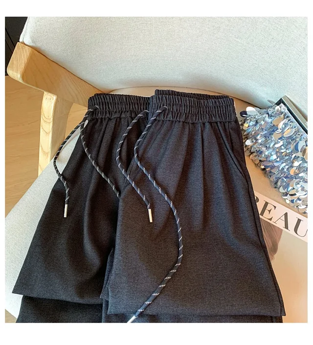 2025 Autumn Thickened Tencel Denim Yamamoto Wide - leg Pants Detail