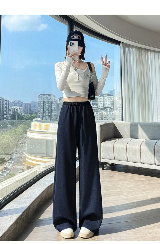 2025 Retro Tencel Jeans for Women Detail