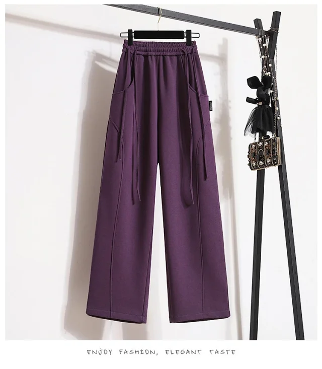 2025 Autumn New Banana Pants for Women Detail