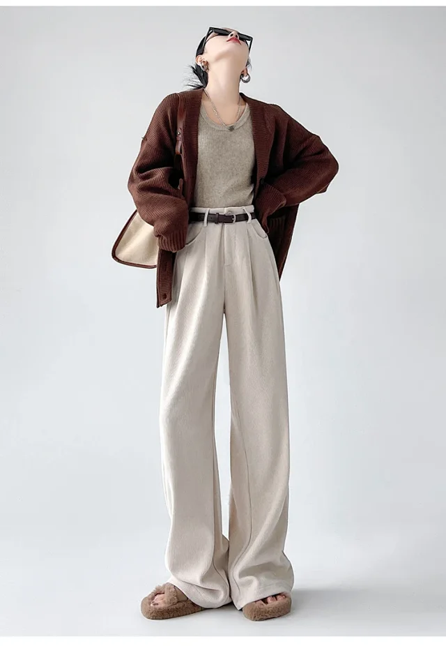 Maillard Wide - leg Pants for Women Detail