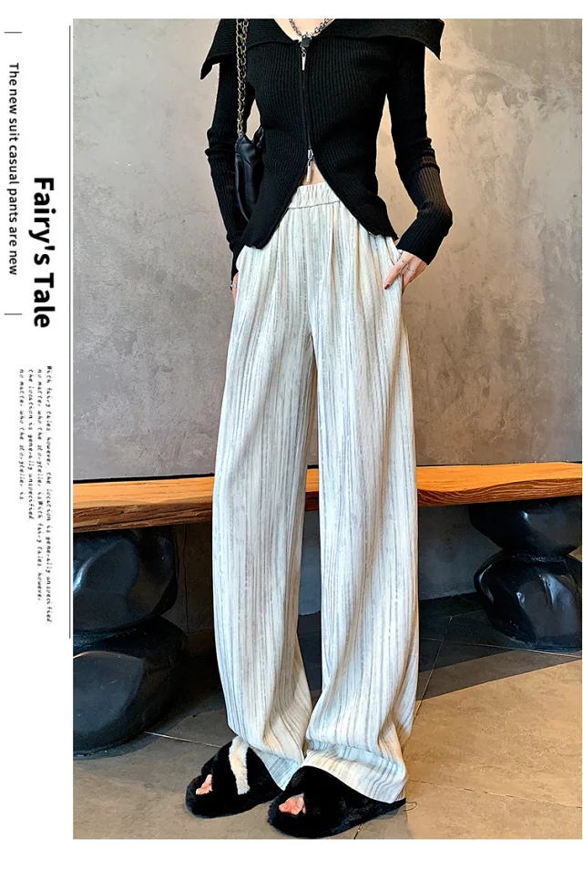 Autumn Winter Women's Loose Pants Detail