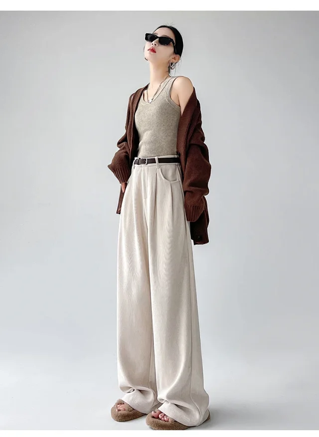Maillard Wide - leg Pants for Women Detail