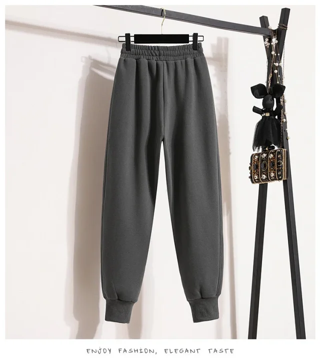 Women's Slimming Winter Joggers Detail