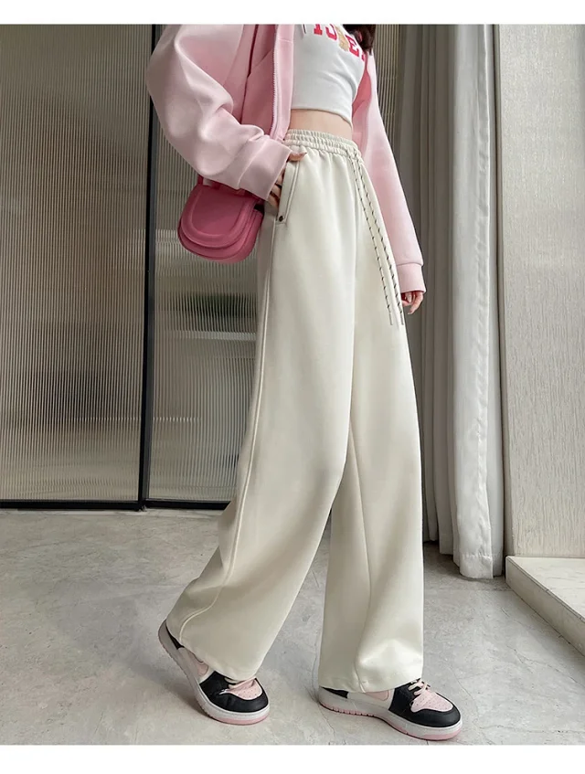 2025 Fall Wide-Leg Pants for Women Detail