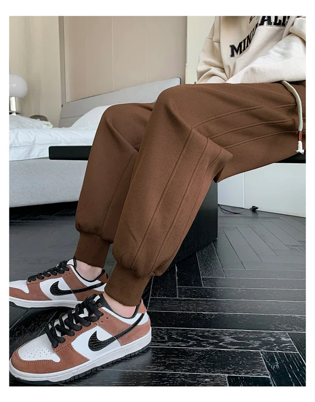 2025 Early Fall Women's Patchwork Joggers Detail