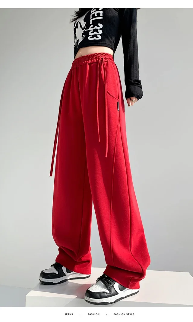 Wide-leg Pants for Women, 2025 Fall New Style Detail