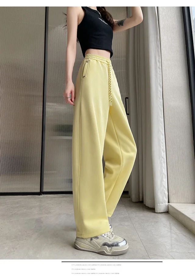2025 Fall Wide-Leg Pants for Women Detail