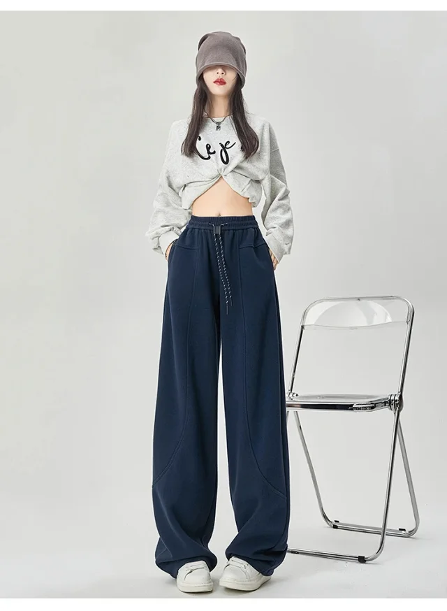 American Sports Multi - Color Banana Wide - Leg Pants Detail