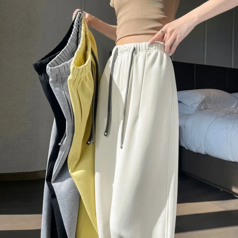 2025 New Drawstring One - Button Saber Pants