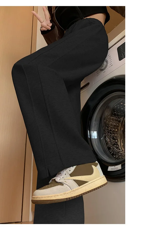 Banana Wide - leg Trousers for Women Detail