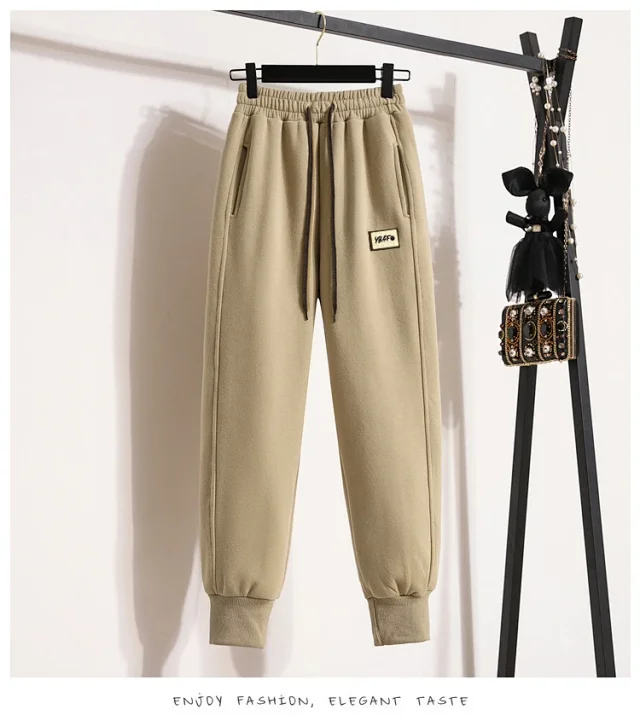 2025 Fall Women's Loose Slimming Joggers Detail