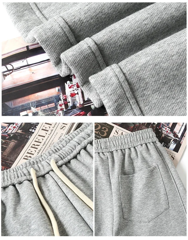 2025 Early Fall Women's Patchwork Joggers Detail