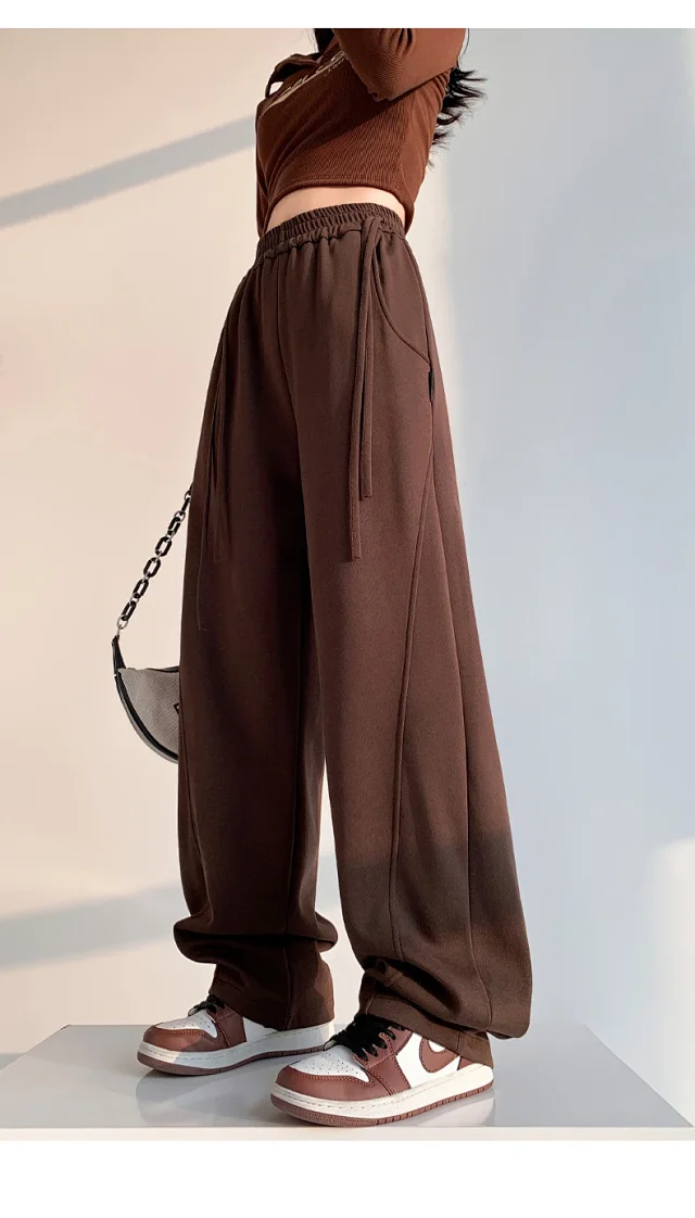 Wide-leg Pants for Women, 2025 Fall New Style Detail
