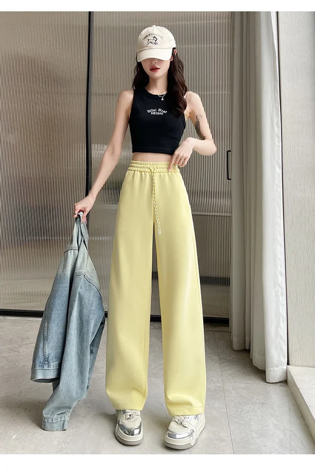 2025 Fall Wide-Leg Pants for Women Detail