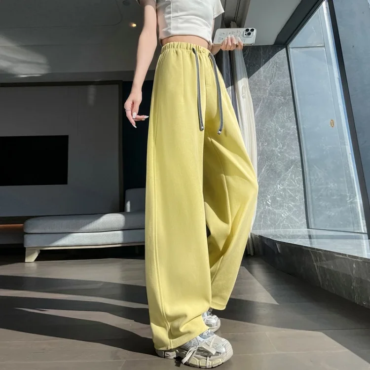 2025 New Drawstring One - Button Saber Pants